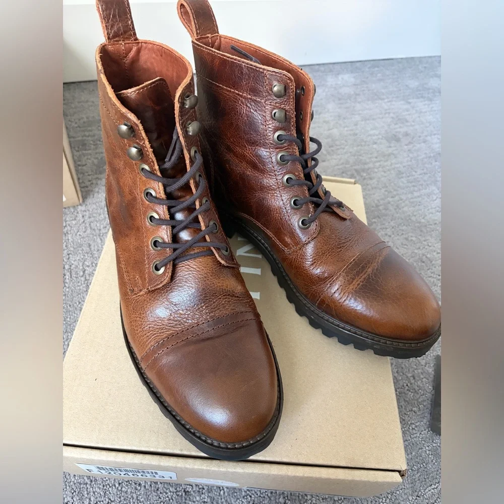 Portland Leather Patina AP Men’s The Breaker Boot | Highland Brown | size 9
